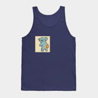 Sad Burning Koala Bear Tank Top